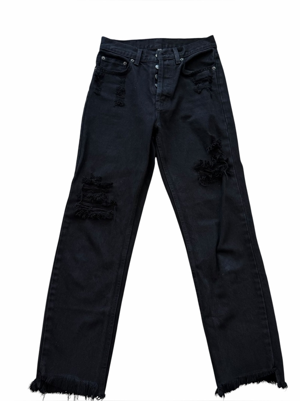 Carmar Denim Emelia Black Distressed Women’s Jeans
